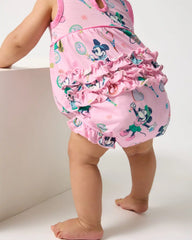 Disney Mickey Mouse & Minnie Mouse Match Bubble Romper