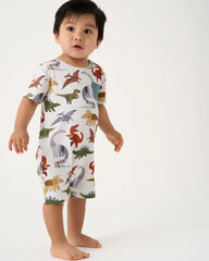 Roar & Explore Pocket Shorty Romper