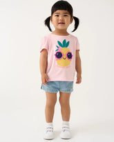 Summer Mood Puff Sleeve Tee