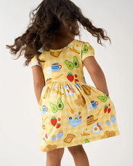 Breakfast Bunch Skater Dress