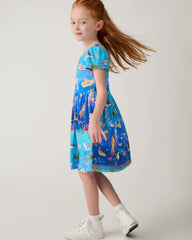 Underwater Discovery Bow Back Skater Dress
