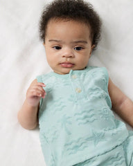 Coastal Rays Henley Tank Set