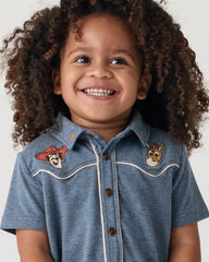 Disney & Pixar The Roundup Gang Button Down Polo