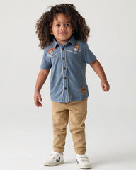Disney & Pixar The Roundup Gang Button Down Polo