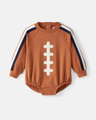 Football Raglan Romper