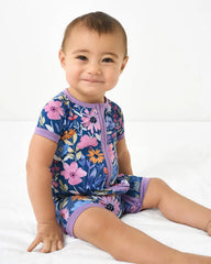 Dusk Blooms Shorty Zippy