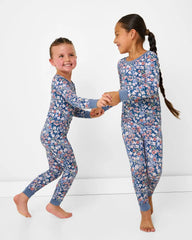 Petite Petals Two-Piece Pajama Set