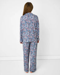 Petite Petals Women's Long Sleeve Pajama Set