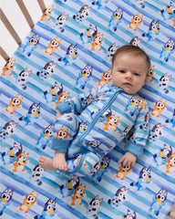 Bluey Dance All Day Fitted Crib Sheet