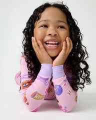 Team Spirit Pink Two-Piece Pajama Set