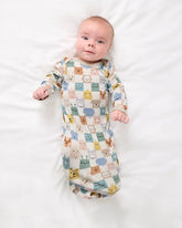 Check Mates Infant Gown