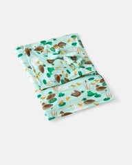 Puddle Jumpers Swaddle & Luxe Bow Headband Set