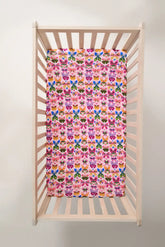 Flutter Garden Fitted Crib Sheet