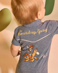 Disney & Pixar The Roundup Gang Polo Shorty Romper