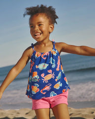 Tidepool Party Bow Strap Tank