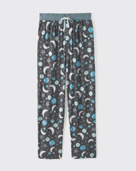 Blue To the Moon & Back Men's Pajama Pants
