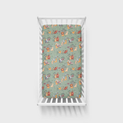 Disney Simba's Safari Fitted Crib Sheet
