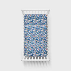 Petite Petals Fitted Crib Sheet