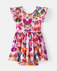 Flutter Garden Skater Dress with Bodysuit
