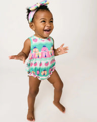 Ladybug Lane Bubble Romper