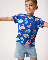 Tidepool Party Relaxed Pocket Tee