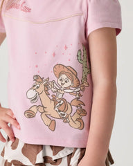 Disney & Pixar Howdy Jessie Puff Sleeve Tee