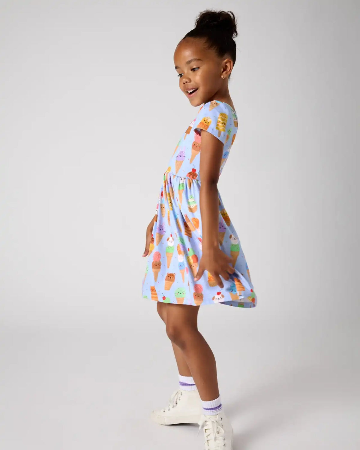 Scoop Squad Skater Dress