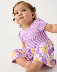 Flower Power Skater Dress with Bodysuit