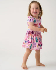 Roar & Explore Skater Dress with Bodysuit