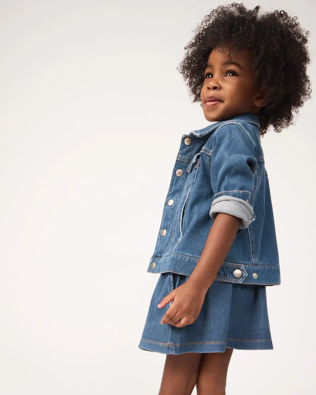 Midwash Blue Denim Trucker Jacket