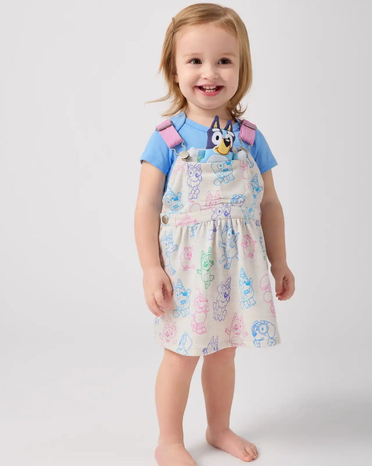 Bluey Playtime Crew Skirt Overall