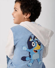 Bluey Hooded Trucker Jacket