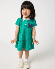 Disney Mickey Mouse Racket Rally Drop Waist Dress
