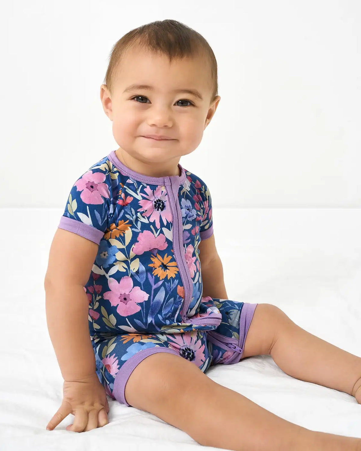 Dusk Blooms Shorty Zippy