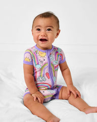 Disco Rainbows Shorty Zippy