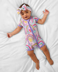 Disco Rainbows Shorty Zippy