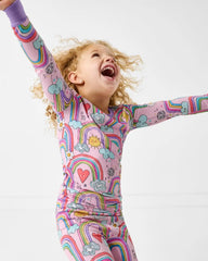 Disco Rainbows Two-Piece Pajama Set