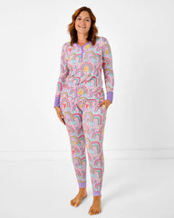 Disco Rainbows Women's Pajama Pants