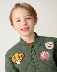 Disney Explore The Wild Quilted Varsity Jacket