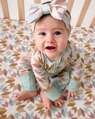 Kaleidoscope Dreams Fitted Crib Sheet