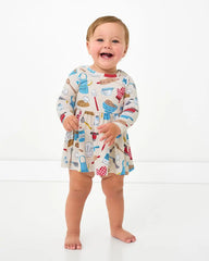 Little Chef Twirl Dress with Bodysuit