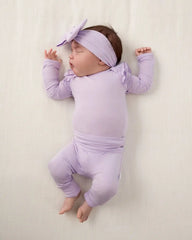 Misty Lavender Flutter Bodysuit