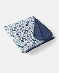 Patchwork Indigo Large Cloud Blanket®