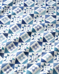 Patchwork Indigo Large Cloud Blanket®