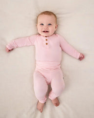 Prima Pink Fold Over Legging