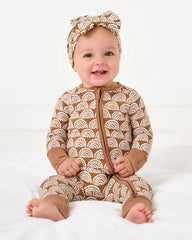Rust Rainbows Luxe Bow Headband