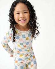 Check Mates Two-Piece Pajama Set