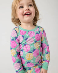 Ladybug Meadow Two-Piece Pajama Set