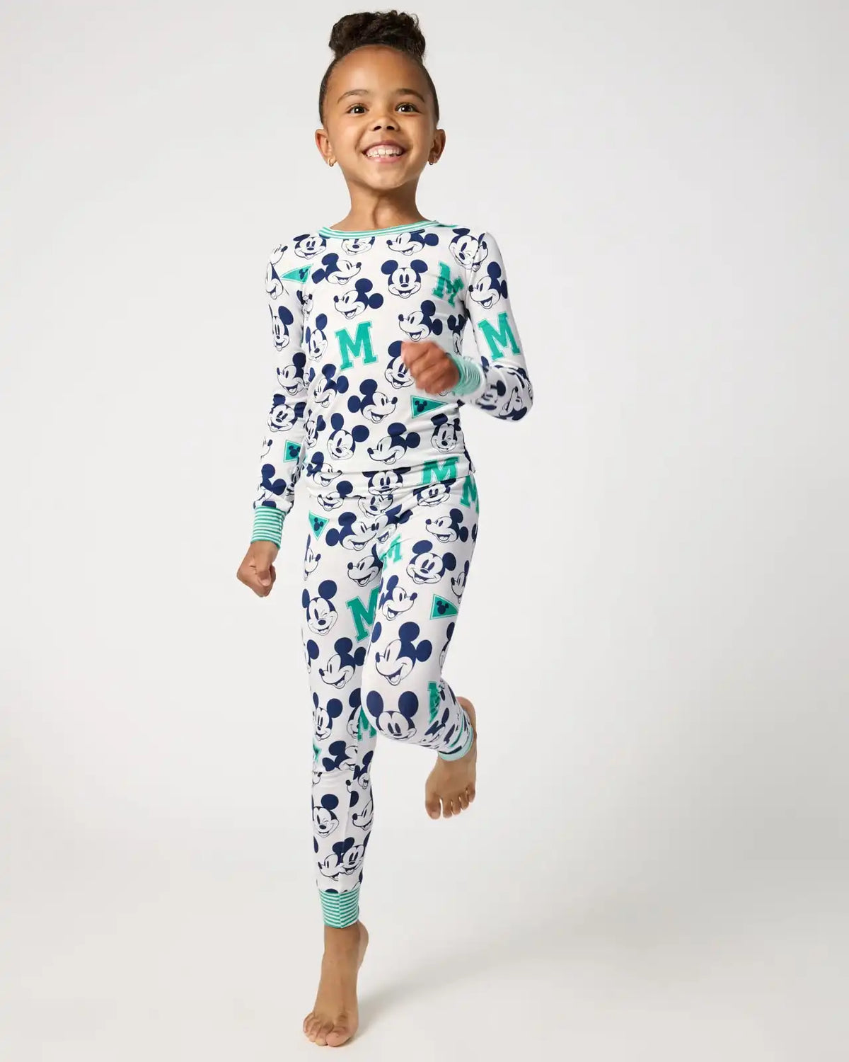 Disney Varsity Mickey Mouse Two-Piece Pajama Set