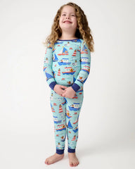 Nautical Paws Two-Piece Pajama Set